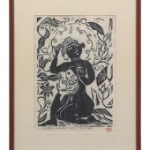 Munakata Shiko
(1903-1975)
Fem