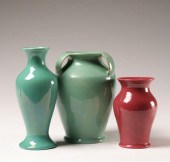 Muncie Art Pottery; gloss thre