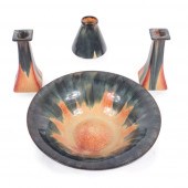 MUNCIE ART POTTERY PEACHSKIN G