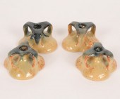 Muncie Art Pottery set of 4 ma