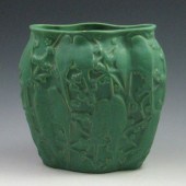 Muncie Lovebird Vase marked wi
