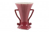 MUNCIE POTTERY RADIO LAMP, 12”
