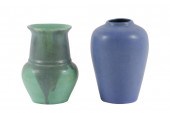 MUNCIE POTTERY VASE, 6” T X 4”