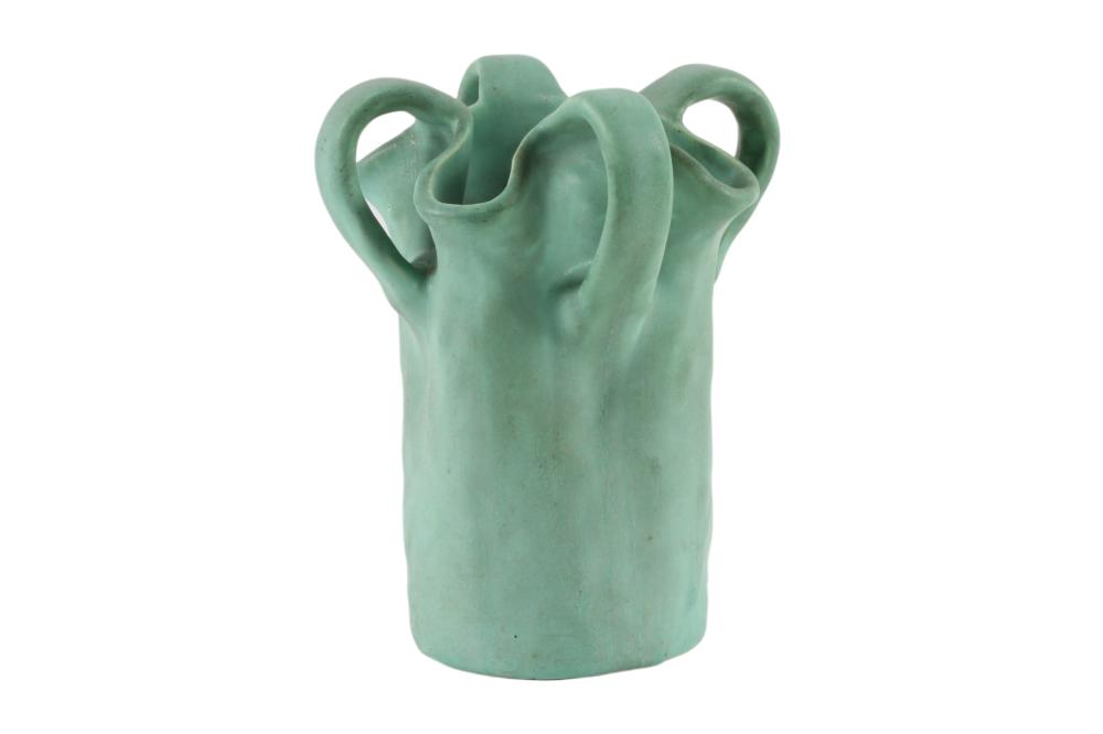 MUNCIE SPANISH FOUR HANDLED POTTERY
