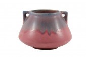 MUNCIE VASE, 5 1/4” T X 8” D;