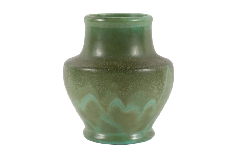 MUNCIE VASE, 7” T X 5 1/2” D; SHAPE