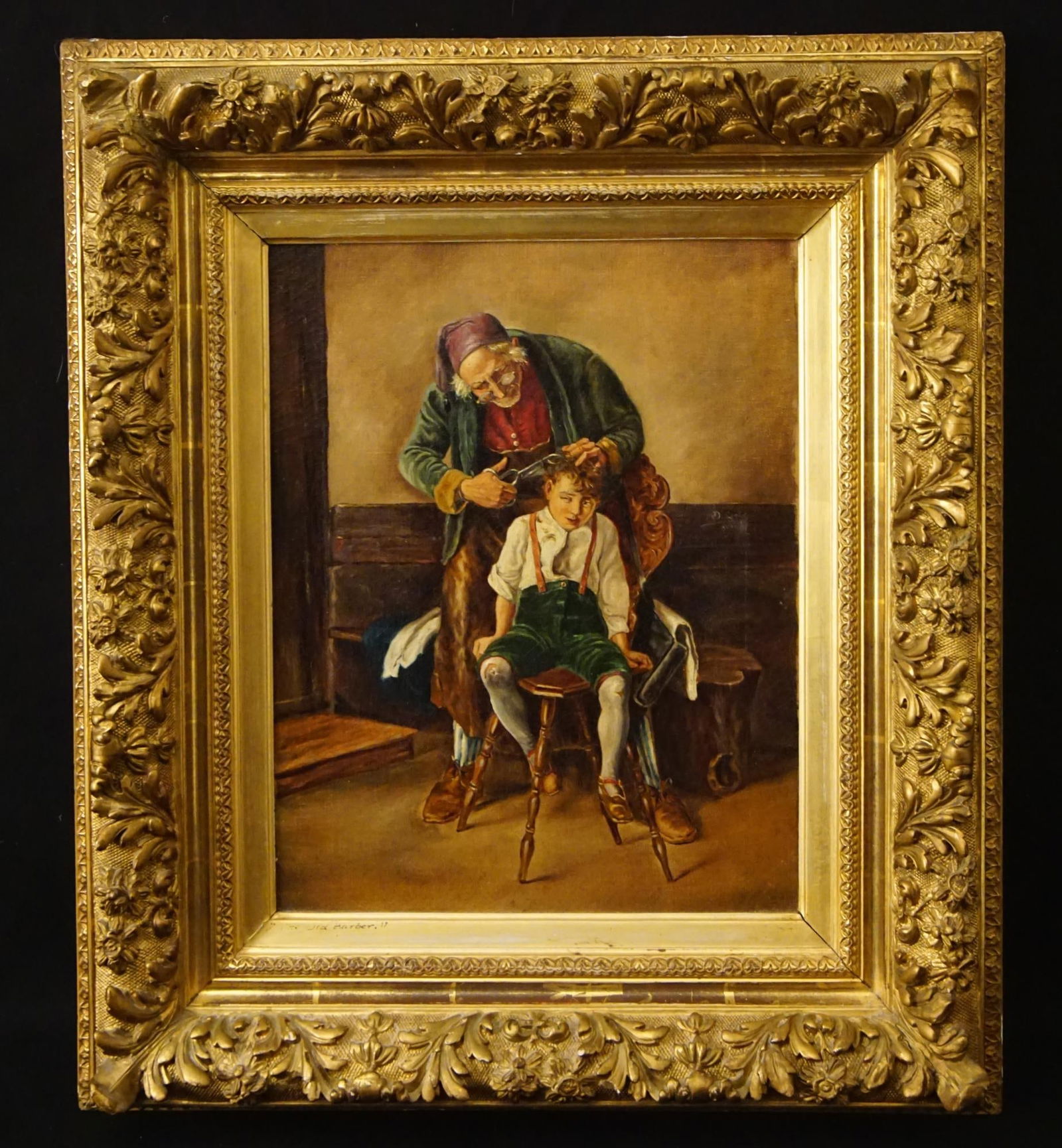 MUNICH SCHOOL 19TH C. OIL ON