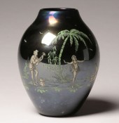 Murano a Smalto vase, probably