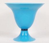 Murano art glass blue Incamici
