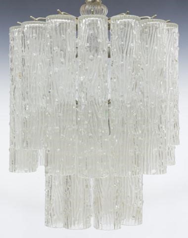 MURANO ART GLASS CHANDELIER AFTER