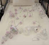 MURANO ART GLASS CHANDELIER CL
