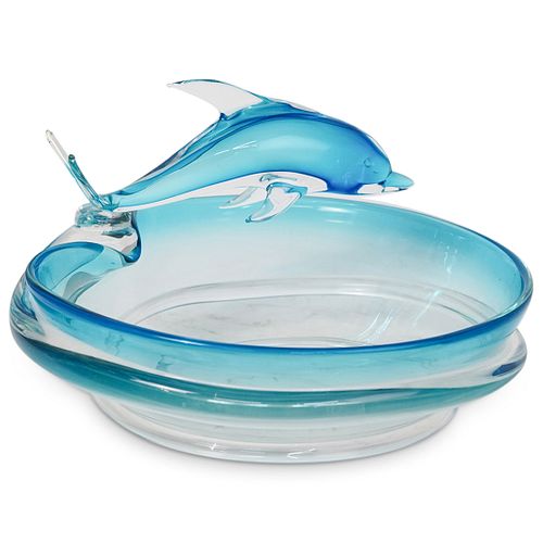 MURANO ART GLASS DOLPHIN