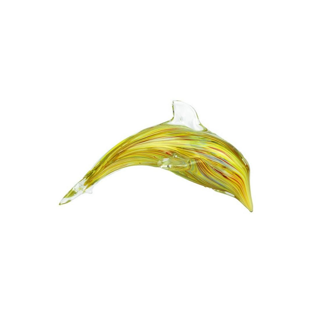 MURANO ART GLASS DOLPHINMurano