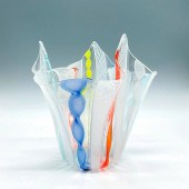 MURANO ART GLASS HANDKERCHIEF