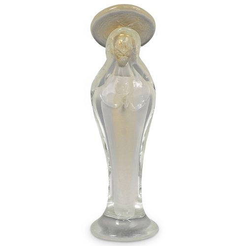 MURANO ART GLASS MADONNA FIGURINE
