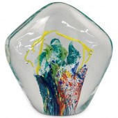 MURANO ART GLASS PAPERWEIGHT F