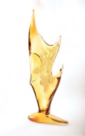 Murano art glass sculpture mid