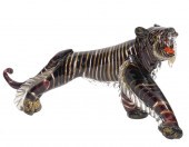 MURANO ART GLASS TIGER ATTRIBU