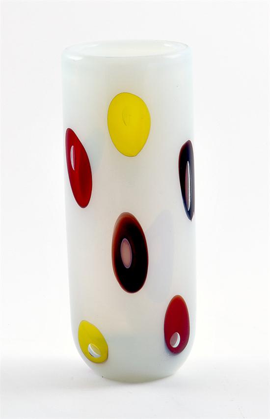 Murano art glass vase probably AVEM