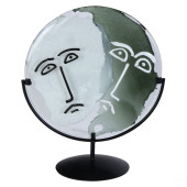 MURANO BADIOLI TWO FACES ART G