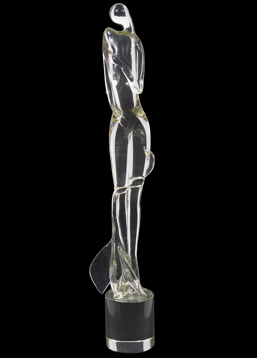 MURANO CLEAR GLASS FEMALE