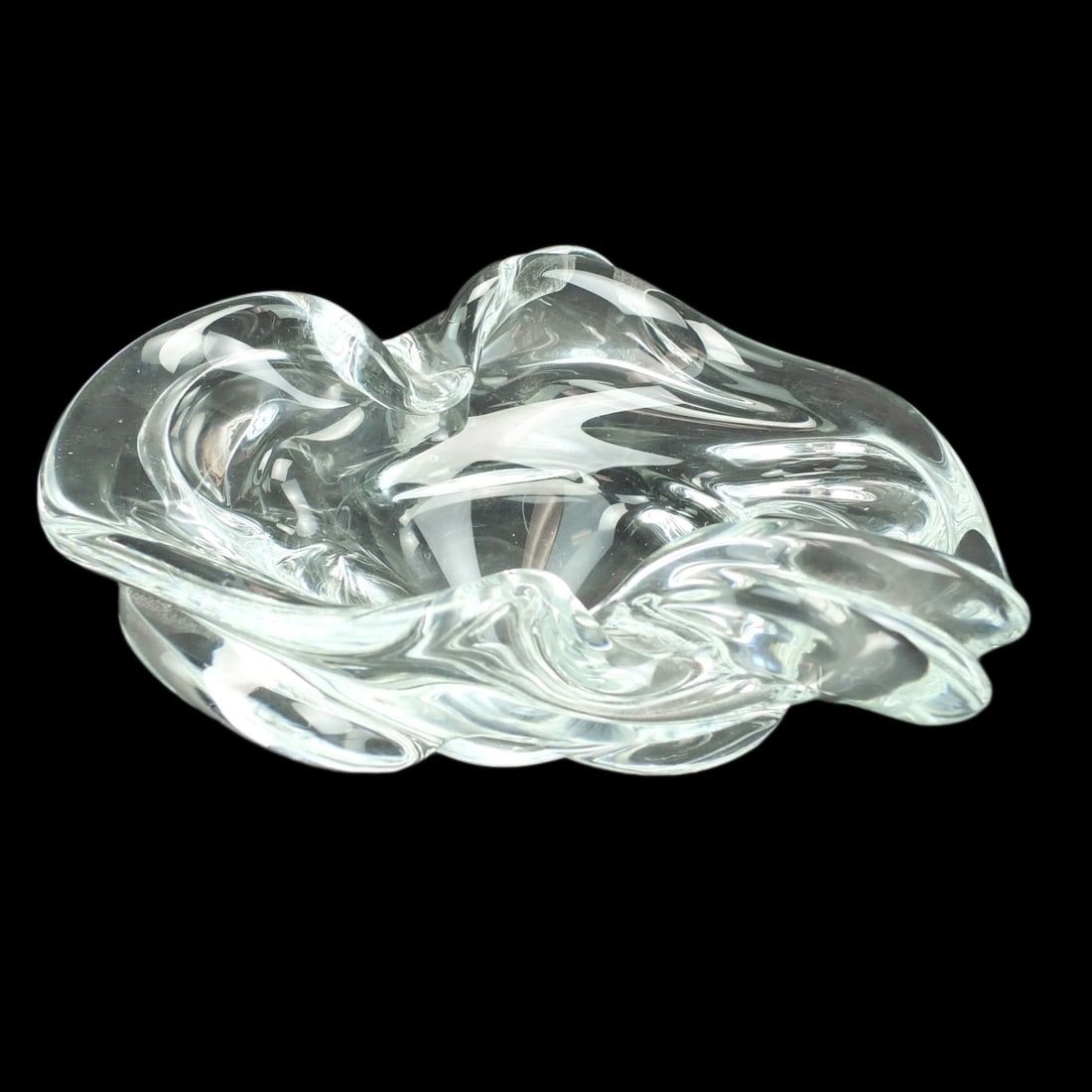 MURANO CLEAR GLASS FREE FORM