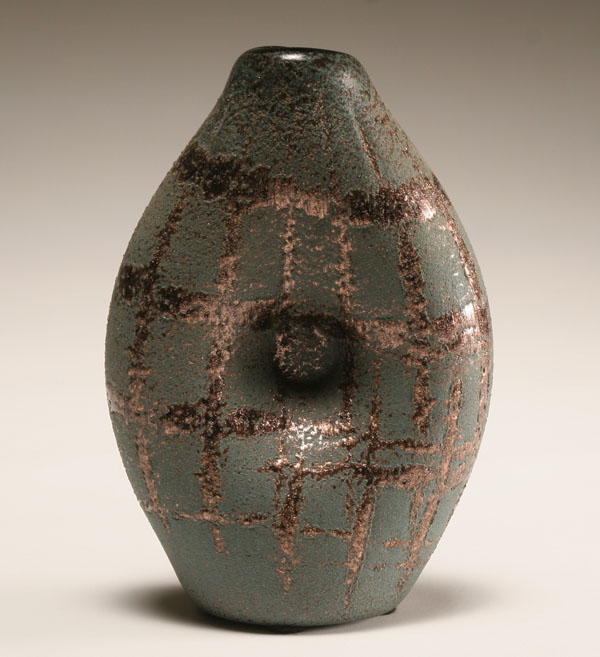 Murano corroso and aventurine