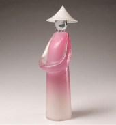 Murano Corroso glass Asian fig