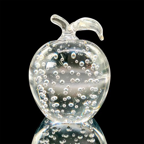 MURANO GLASS, APPLE PAPERWEIGHTA