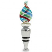 MURANO GLASS BOTTLE STOPPERDES