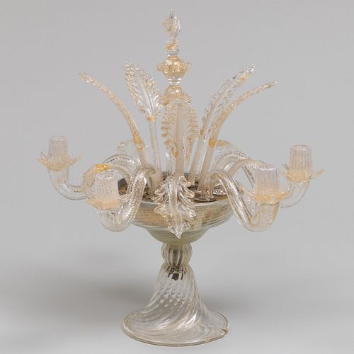 MURANO GLASS FIVE LIGHT