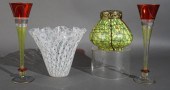 MURANO GLASS HANDKERCHIEF VASE