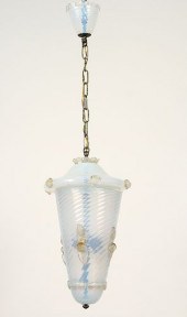 MURANO GLASS HANGING LIGHT FIX