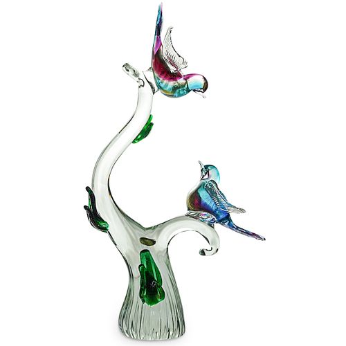 MURANO GLASS HUMMINGBIRDS