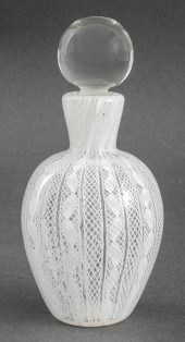 MURANO GLASS LATTICINO PERFUME