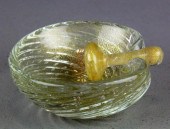 Murano Glass Mortar and Pestle