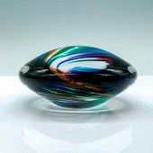 MURANO GLASS PAPERWEIGHT, SIGN