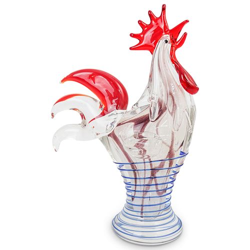 MURANO GLASS ROOSTER