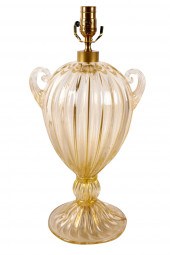 MURANO GLASS TABLE LAMPConditi