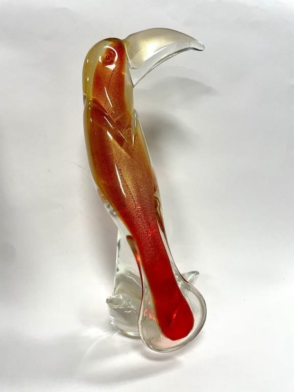 MURANO GLASS TOUCANLarge Murano