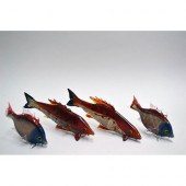 MURANO GLASS TROPICAL FISH FOU
