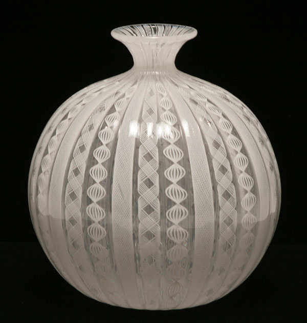 Murano latticino and zanfirico