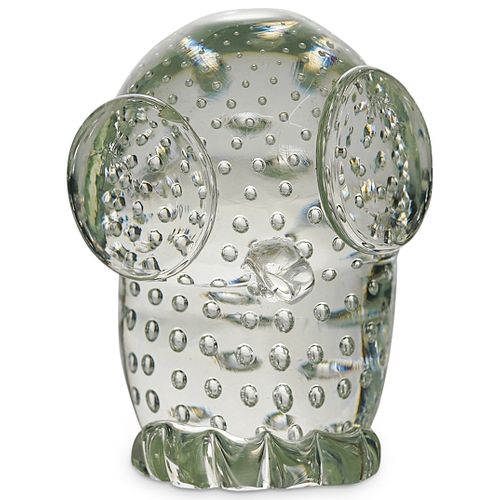 MURANO LICIO ZANETTI GLASS OWL