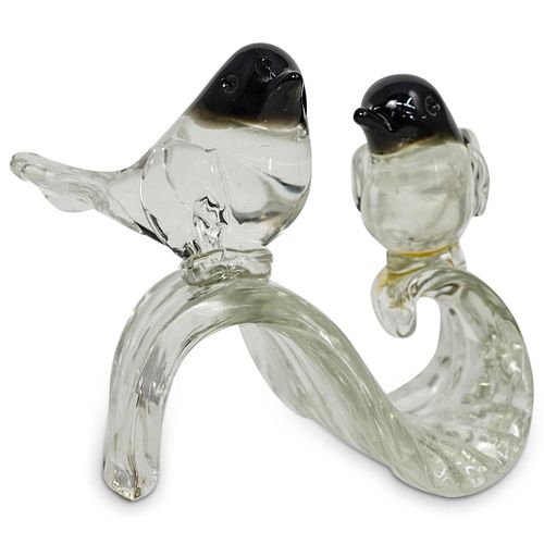 MURANO LOVE BIRDS GLASS