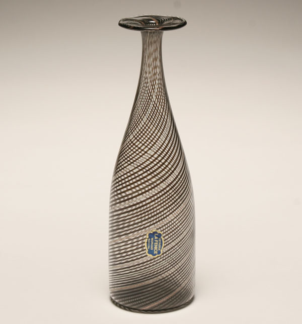 Murano mezza filigrana art glass