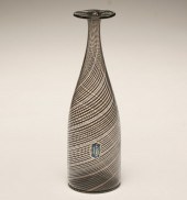 Murano mezza filigrana art gla