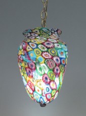 MURANO MILLIFIORI HANGING LAMP