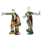 MURANO PAIR LUIGI MELLARA STUD
