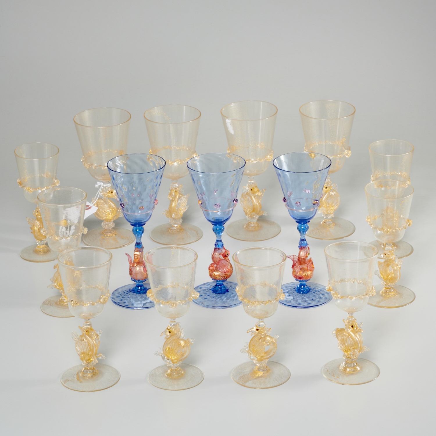 MURANO SALVIATI STYLE SWAN &