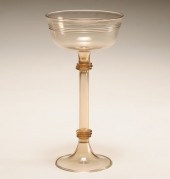 Murano Soffiati pale amber art